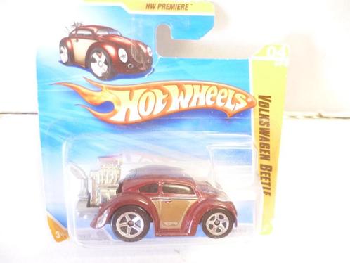 Hot Wheels nr4 Mattel 2009 Volkswagen Beetle Kever modelauto, Hobby en Vrije tijd, Modelauto's | Overige schalen, Nieuw, Auto