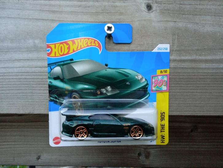 Toyota Supra Hotwheels, Hobby en Vrije tijd, Modelauto's | Overige schalen, Nieuw, Auto, Ophalen