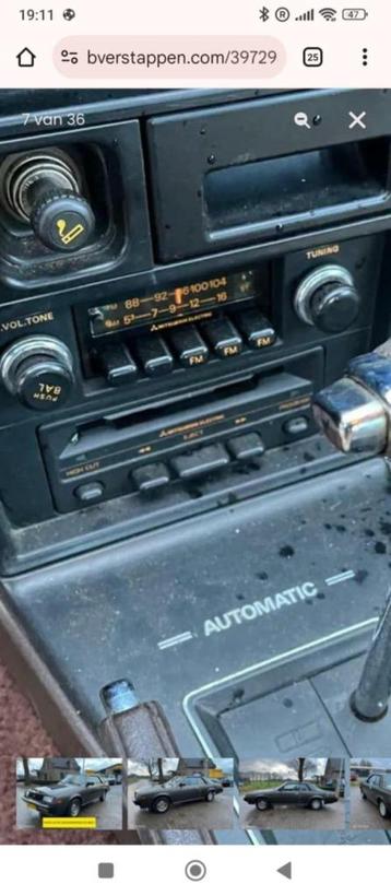 Mitsubishi autoradio beschikbaar voor biedingen