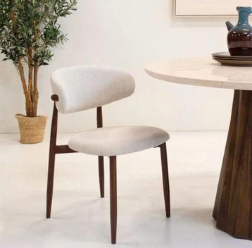 Eettafel Stoelen Japandi Hout 