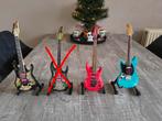 Miniatuur gitaren set 6x (Aerosmith, Hendrix, Zeppelin, etc), Ophalen of Verzenden, Zo goed als nieuw, Instrument of Toebehoren