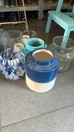 Vazen GRATIS alles in een keer, Huis en Inrichting, Woonaccessoires | Vazen, Ophalen, Glas, Minder dan 50 cm