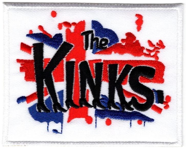 The Kinks stoffen opstrijk patch embleem, Verzamelen, Muziek, Artiesten en Beroemdheden, Nieuw, Kleding, Ophalen of Verzenden