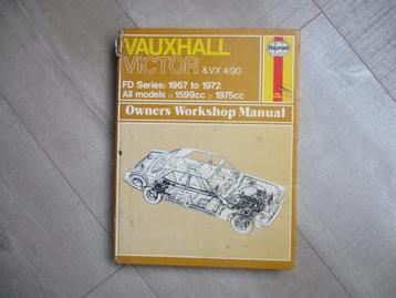 Vauxhall Victor & VX 4/90  W.P.  Reparatie- boek  SALE . !!  beschikbaar voor biedingen