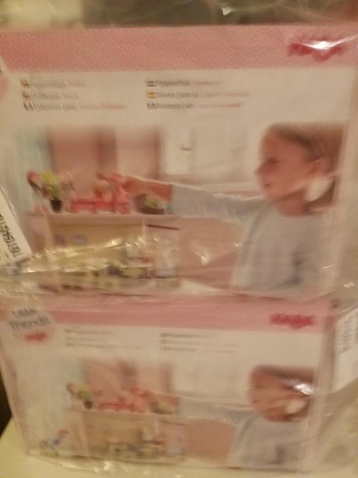 Haba poppenhuis met 2maal aanbouw,little friends/sint tip, Kinderen en Baby's, Speelgoed | Poppenhuizen, Nieuw, Poppenhuis, Ophalen of Verzenden