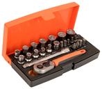 Bahco Doppenset 1/4", SL25 nieuw, Doe-het-zelf en Verbouw, Gereedschap | Handgereedschap, Ophalen of Verzenden, Nieuw