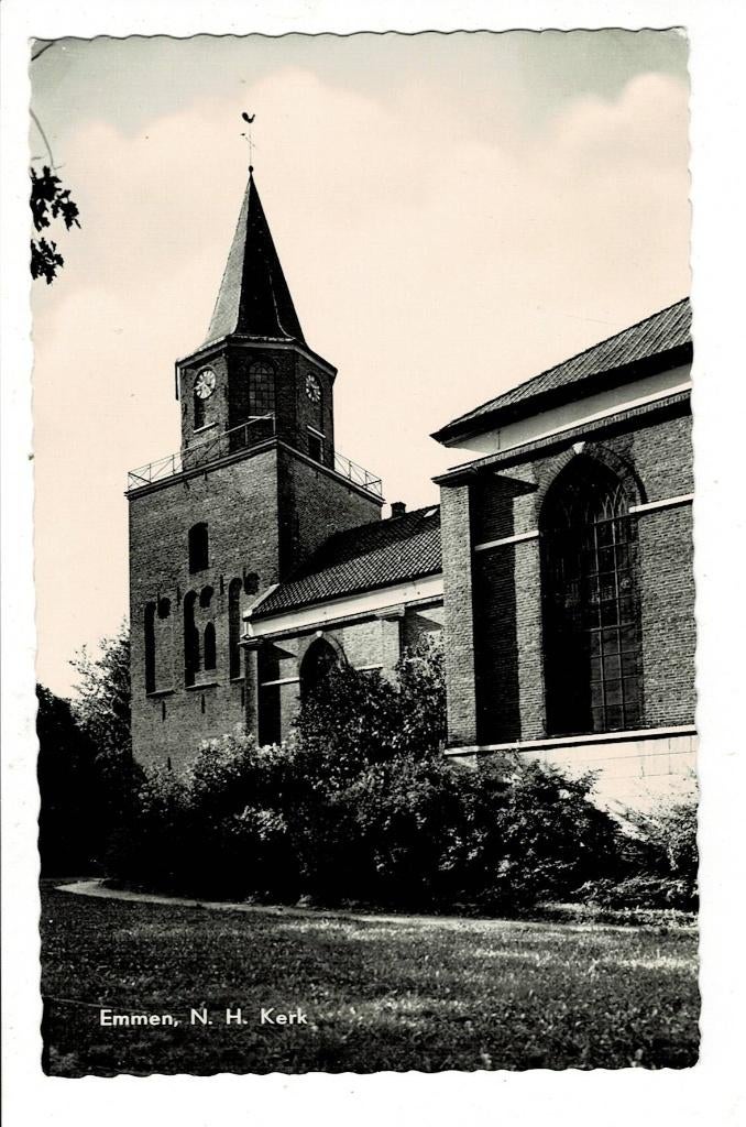 Emmen, Kerk, Ophalen of Verzenden, Ongelopen, Drenthe