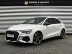 Audi A3 Sportback 45 TFSIe S-Line Pano B&O Sfeer Camera Matr, Auto's, Gebruikt, 4 cilinders, 150 pk, Leder en Stof
