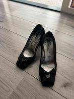 Een mooie luxe zwarte schoenen met hakken Roberto Botticelli, Ophalen of Verzenden, Zo goed als nieuw, Zwart