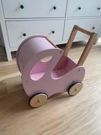 Houten poppenwagen, Ophalen, Gebruikt, Duw- of Trekspeelgoed