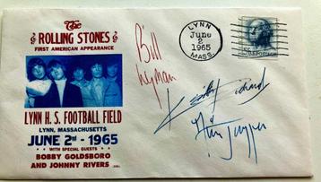 MP718 Enveloppe   1ste Rolling  Stones optreden in USA €25 beschikbaar voor biedingen