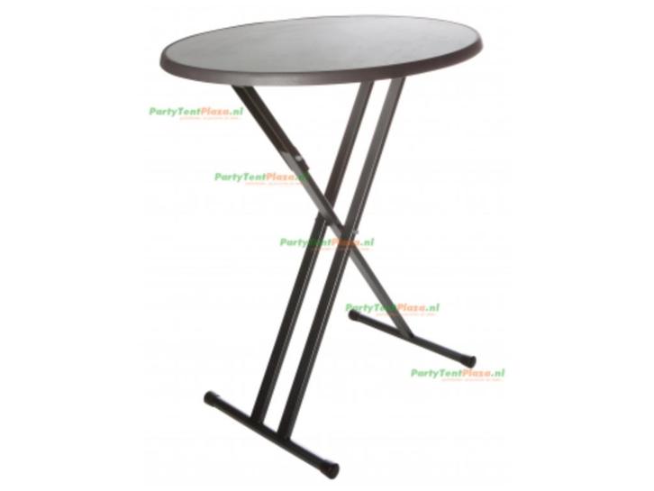 Ronde Heavy Duty statafel – feestklaar & onverwoestbaar!, Huis en Inrichting, Barren, Nieuw, Ophalen of Verzenden
