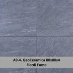 A9. GeoCeramica Fiordi Fumo 80x80x4 (restpartij), 4st., Ophalen, Info@mbituin.nl, Keramiek, Nieuw