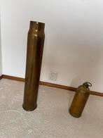 Huls vliegtuigbom en waterbeker, Verzamelen, Ophalen, Landmacht, Hulzen of Bodemvondsten