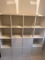 Boekenkast/openkast Kallax inclusief deurtjes perfecte staat, Ophalen, 150 tot 200 cm, Zo goed als nieuw, 150 tot 200 cm