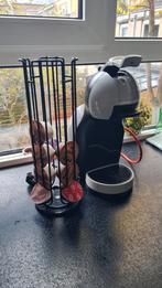 Dolce Gusto Mini Me + capsulehouder, Ophalen, Gebruikt, Koffiemachine, Koffiepads en cups