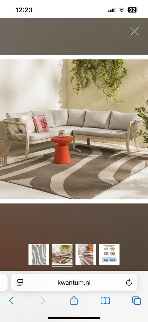 Buitenkleed, Tuin en Terras, Overige Tuin en Terras, Zo goed als nieuw, Ophalen