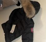 Canada goose jas maat 9-10 zwart, Ophalen, Zo goed als nieuw, Meisje, Jas