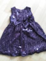 paarse feestjurk met pailletten, maat 80/86, Kinderen en Baby's, Babykleding | Maat 80, Ophalen of Verzenden, Zo goed als nieuw