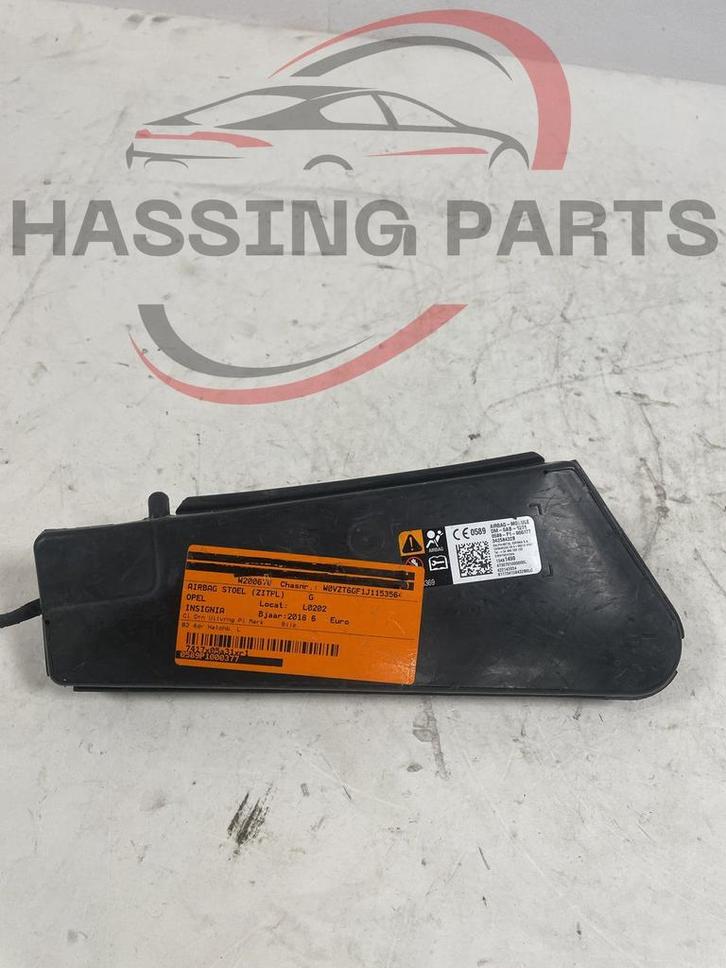 Airbag stoel (zitplaats) opel insignia 2018, Auto-onderdelen, Dashboard en Schakelaars, Overige automerken, Gebruikt, Ophalen of Verzenden