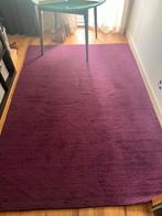 Dik paars laagpolig vloerkleed van ikea, Huis en Inrichting, Stoffering | Tapijten en Kleden, Ophalen, Gebruikt, Overige kleuren