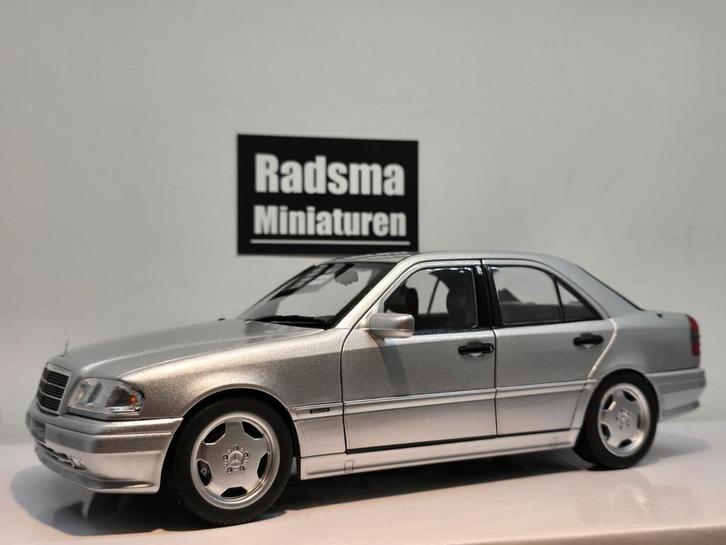 Mercedes-Benz C36 AMG W202 - 1:18 Norev, Hobby en Vrije tijd, Modelauto's | 1:18, Nieuw, Auto, Norev, Ophalen of Verzenden