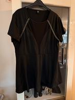 Zwarte Shein top met kettingdetails - Maat XL, Kleding | Dames, T-shirts, Zwart, Maat 46/48 (XL) of groter, Ophalen of Verzenden