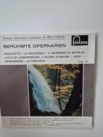 Berühmte Opernarien - Fontana LP, Gebruikt, Opera of Operette, Ophalen of Verzenden, Romantiek