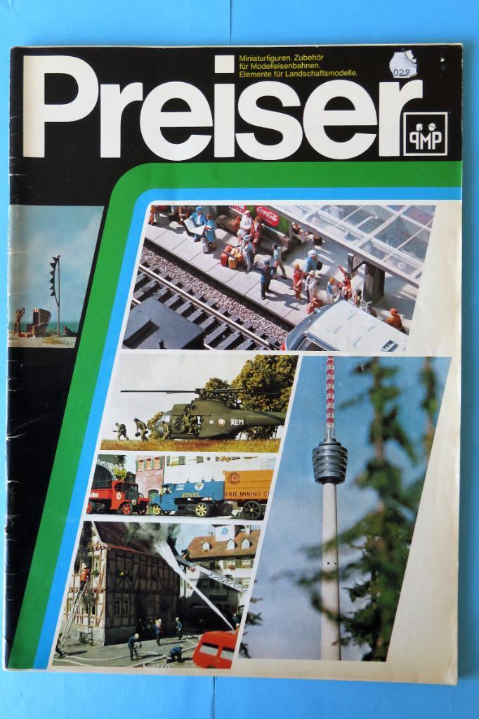 Preiser catalogus PK 17, Hobby en Vrije tijd, Modeltreinen | H0, Gebruikt, Boek, Tijdschrift of Catalogus, Gelijkstroom of Wisselstroom