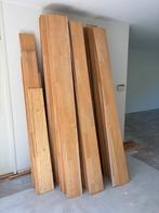 Gratis ophalen - Bruynzeel houten vloerdelen beuken ong 45m2, Doe-het-zelf en Verbouw, Hout en Planken, Ophalen, Gebruikt, Minder dan 25 mm