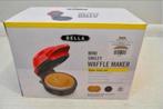 Bella Mini Smiley Waffle Maker waffels waffel-machine NIEUW, Uitneembare platen, Nieuw, Ophalen of Verzenden, H