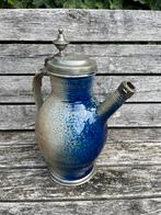 Steengoed Kruik Tuitkan zgn. Bürgeler Blauschürze om 1800, Ophalen of Verzenden