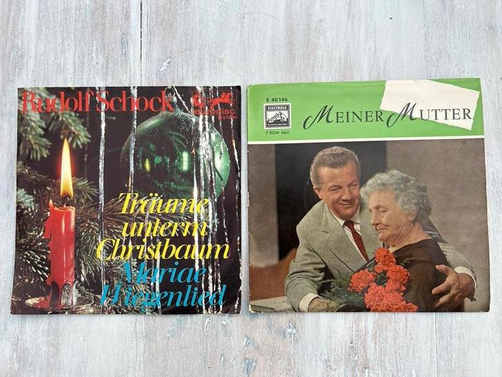 Rudolf Schock - 3 Vinyl singels, Cd's en Dvd's, Vinyl Singles, Gebruikt, Single, Klassiek, 7 inch, Ophalen of Verzenden