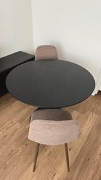 Eettafel zwart hout - JYSK, Ophalen, 100 tot 150 cm, 50 tot 100 cm, Zo goed als nieuw