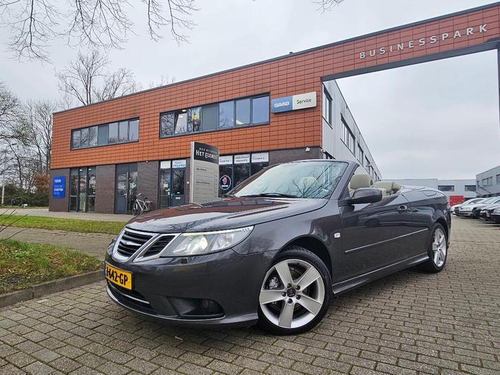 Saab 9-3 1.8 T Cabrio Vector 2009 Youngtimer, Auto's, Saab, Bedrijf, Saab 9-3, ABS, Adaptive Cruise Control, Airconditioning, Boordcomputer