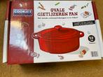 Nieuwe ovale gietijzeren pan van Kitchen Aid, Huis en Inrichting, Keuken | Potten en Pannen, Ophalen of Verzenden, Nieuw, Gietijzer