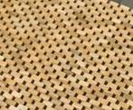 Teakhouten blockwood badmat 65 x 125, Ophalen of Verzenden, Zo goed als nieuw, Bruin, Badmat