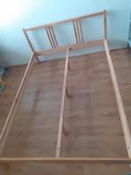 Ikea Fjellse bed (200x140 cm), Huis en Inrichting, Slaapkamer | Bedden, Gebruikt, 140 cm, Hout, Ophalen
