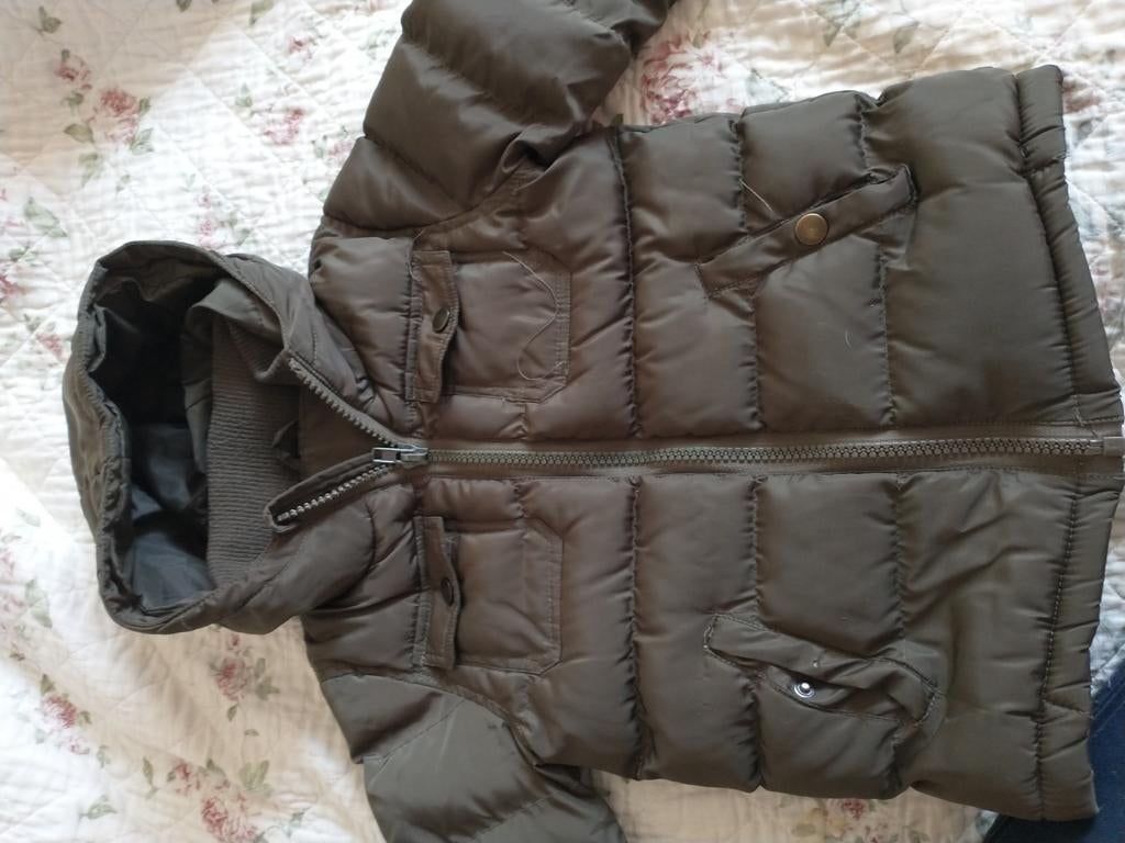 Winterjas jongens maat 122/128, Kinderen en Baby's, Kinderkleding | Maat 122, Ophalen of Verzenden, Gebruikt, Jongen, Jas