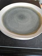 3 x Pomax Lotus dinner borden DIA 27cm porselein grijs nieuw, Huis en Inrichting, Nieuw, Ophalen of Verzenden, Bord(en), Overige stijlen