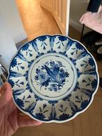 Mooie Delfts Blauw Plooibord de Porceleynen Fles, Antiek en Kunst, Antiek | Keramiek en Aardewerk, Ophalen of Verzenden