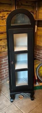 Leuk vitrinekastje, Huis en Inrichting, Kasten | Vitrinekasten, Ophalen, Zo goed als nieuw, 25 tot 50 cm