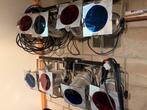 Par 56 disco lamp, 8stuks met Showtec dimming pack, Muziek en Instrumenten, Licht en Laser, Ophalen, Gebruikt, Licht, Geluidgestuurd