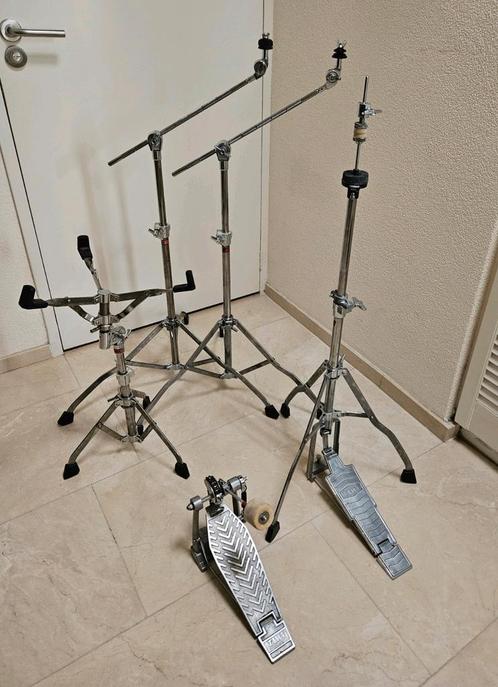 Tama Japan hardware set drumstel hardwareset statieven, Muziek en Instrumenten, Standaards, Zo goed als nieuw, Instrumentstandaard