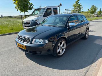 Audi A4 2.0 Avant 96KW 2002 Zwart Airco! beschikbaar voor biedingen