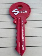 Silca reclame sleutel, Verzenden, Nieuw, Reclamebord