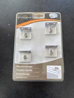 Storemax Muurbevestiger - 4 stuks, Ophalen of Verzenden, Nieuw, Rvs, Overige typen