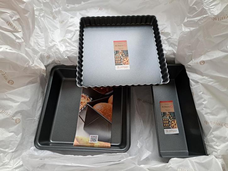 Nieuw set bakvormen De Buyer/ 2 voor € 20,-, Hobby en Vrije tijd, Taarten en Cupcakes maken, Nieuw, Bakvorm, Ophalen of Verzenden