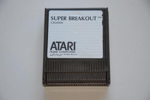 Atari XL / XE : Super Breakout (CXL-4006), Spelcomputers en Games, Games | Atari, Gebruikt, Overige modellen, Puzzel en Educatief