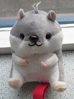 Grijs wit velours Hamster blauwe glitterogen Gamble Pleasure, Ophalen of Verzenden, Zo goed als nieuw, Overige typen